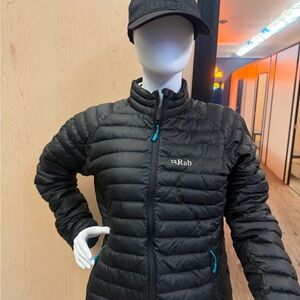 Rab Women's Black Puffer Jacket